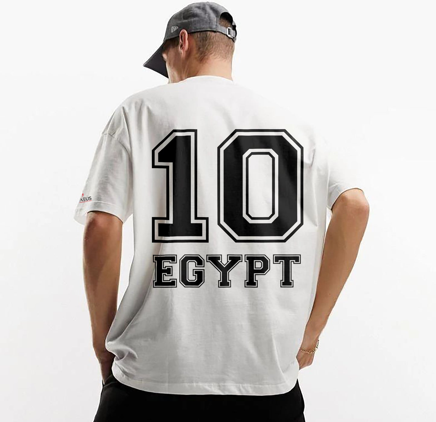 Numbers oversized 100% premium Bolivar Cotton Tee.