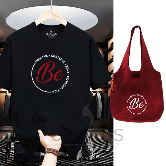 " Be Positive " Matchy Tee/Bag Bundle