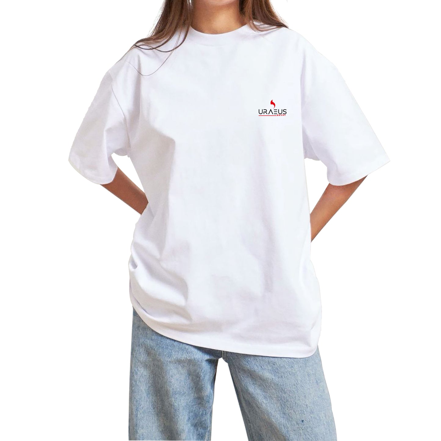 Standard oversized 100% premium cotton Tee.