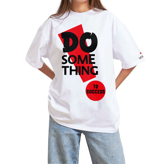 Typography oversized premium 100% cotton Tee.