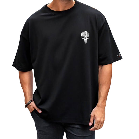 Punisher Skull oversized 100% premium cotton Tee.
