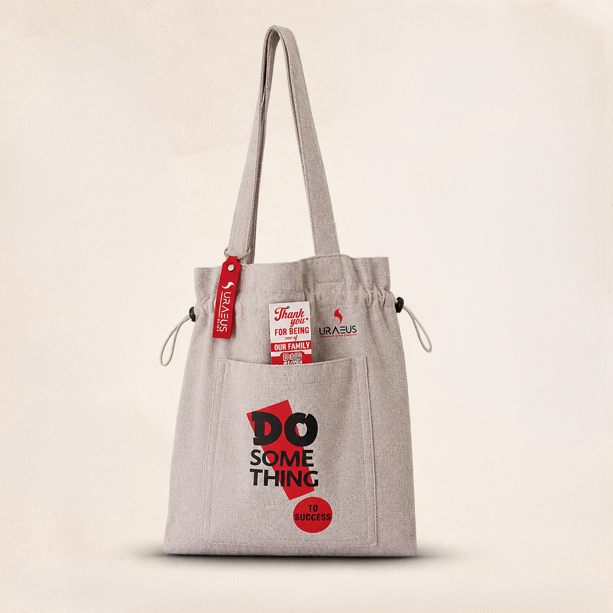 Gray SNCH Bag " Printed"