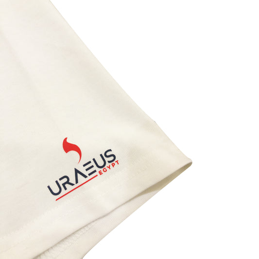 Characters White oversized 100% premium cotton Tee.